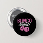 Bunco Button Party Favors Raffle Prize Bunco Night (Voorkant /achterkant)