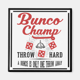 Bunco Champ met dobbelstenen Magneet