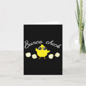 Bunco Chick Pasen Lente Bunco Dice Kaart (Voorkant)