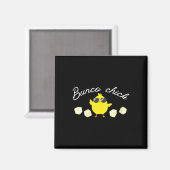Bunco Chick Pasen Lente Bunco Dice Magneet (Voorkant / Achterkant)