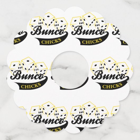 Bunco Chicken Wijnglaslabel (Voorkant)