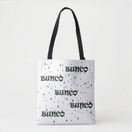 Bunco Confetti Tote Bag