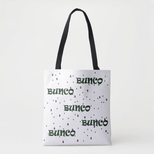 Bunco Confetti Tote Bag (Voorkant)