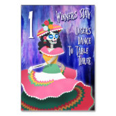 Bunco Dag van de Doden Oktober Halloween Tabel 1 Kaart (Voorkant)