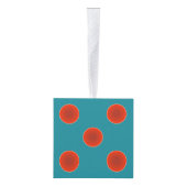 Bunco Dice Bunko Monogrammed Holiday Decoratie (Rechts)