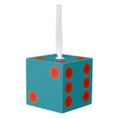 Bunco Dice Bunko Monogrammed Holiday Decoratie (Achter hoekig)