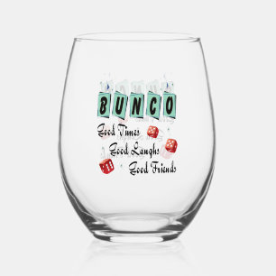 Bunco Dice Friend Wijnglas Zonder Voet