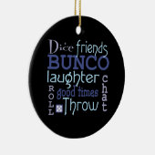 Bunco Dice Friends Good Times Keramisch Ornament (Rechts)