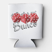 Bunco Dice Game Blikjeskoeler (Voorkant)