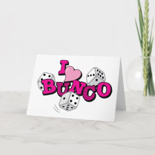Bunco Dice-game Kaart