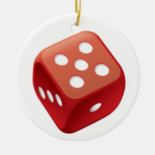 Bunco Dice Game Keramisch Ornament