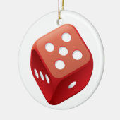 Bunco Dice Game Keramisch Ornament (Links)