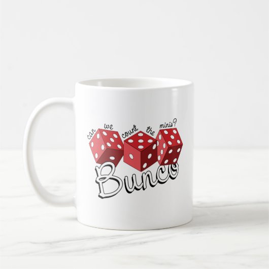 Bunco Dice Game Koffiemok (Links)