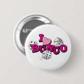 Bunco Dice Game Ronde Button 5,7 Cm (Voorkant /achterkant)