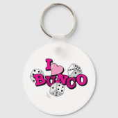 Bunco Dice Game Sleutelhanger (Voorkant)