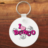 Bunco Dice Game Sleutelhanger (Voorkant)