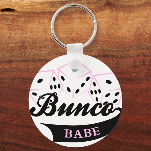 Bunco Dice Game Sleutelhanger (Voorkant)