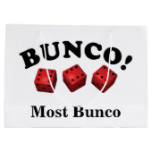 Bunco Dice Gift Meest Bunco Groot Cadeauzakje (Achterkant)