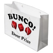Bunco Dice Gift-prijs Large Cadeautasje (Achterkant Gekanteld)