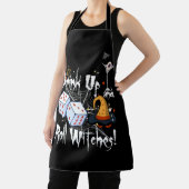 Bunco Dice Halloween Drink Omhoog en Roll Witches  Schort (Insitu)