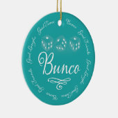 Bunco Dice Holiday Ornament (Rechts)