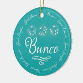 Bunco Dice Holiday Ornament (Links)
