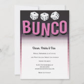 Bunco Dice Party Kaart (Voorkant)