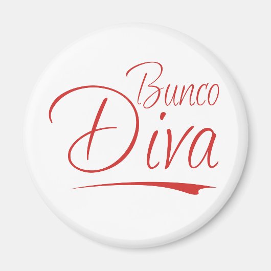bunco diva magneet (Voorkant)