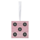 Bunco dobbelt Rustieke Roze Gestemde Houten Decoratie (Rechts)