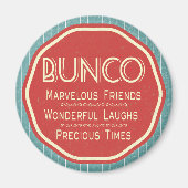 Bunco embleem magneet (Voorkant)