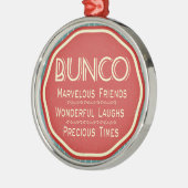 Bunco  Emblem Metalen Ornament (Links)