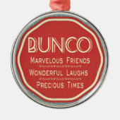 Bunco Emblem Metalen Ornament (Voorkant)
