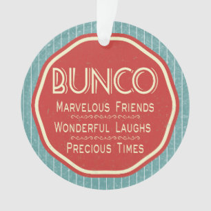 Bunco  Emblem Ornament