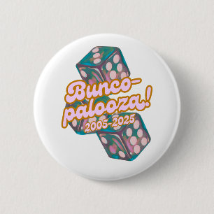 Bunco-feest! Ronde Button 5,7 Cm