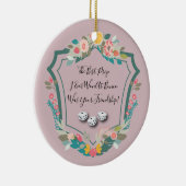 Bunco Friendship Best Prize Quote Dice Keramisch Ornament (Rechts)