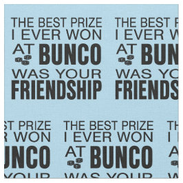 Bunco Friendship Dice Blue Novelty Stof