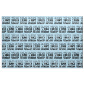Bunco Friendship Dice Blue Novelty Stof (Fat Quarter)