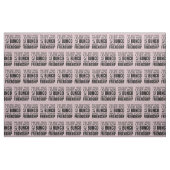 Bunco Friendship Dice Pink Novelty Stof (Fat Quarter)