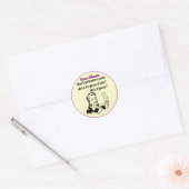 Bunco - Funny Dilema Ronde Sticker (Envelop)