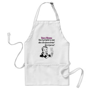 Bunco - Funny Dilema Standaard Schort