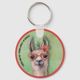 Bunco Funny Llama Sleutelhanger