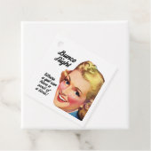 Bunco Gal zwelling van een tijd grappig Bedankjes Labels (In situ)