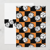 bunco gambling rollling dice las vegas - thema kaart (Voorkant / Achterkant)