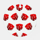 Bunco Game Collectible Metalen Ornament (Achterkant)