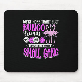 Bunco Game Flamingo Design for a Bunco Babe Muismat