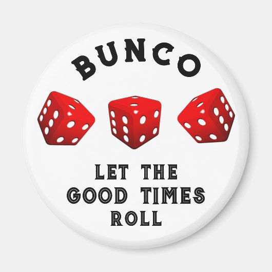 Bunco Game Magneet (Voorkant)