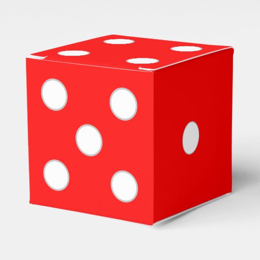 Bunco Game Night Bedankdoosjes (Voorkant Zijde)