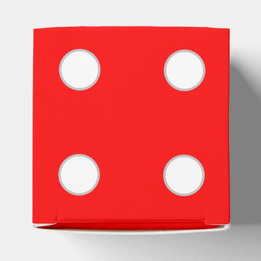 Bunco Game Night Bedankdoosjes (Bovenkant)