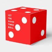 Bunco Game Night Bedankdoosjes (Achterkant)