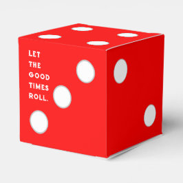 Bunco Game Night Bedankdoosjes